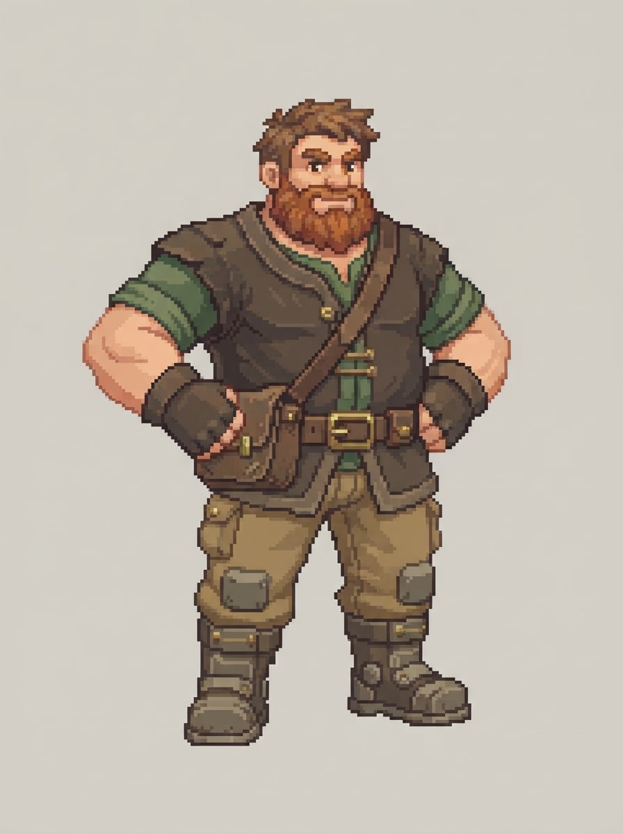 A strong hero