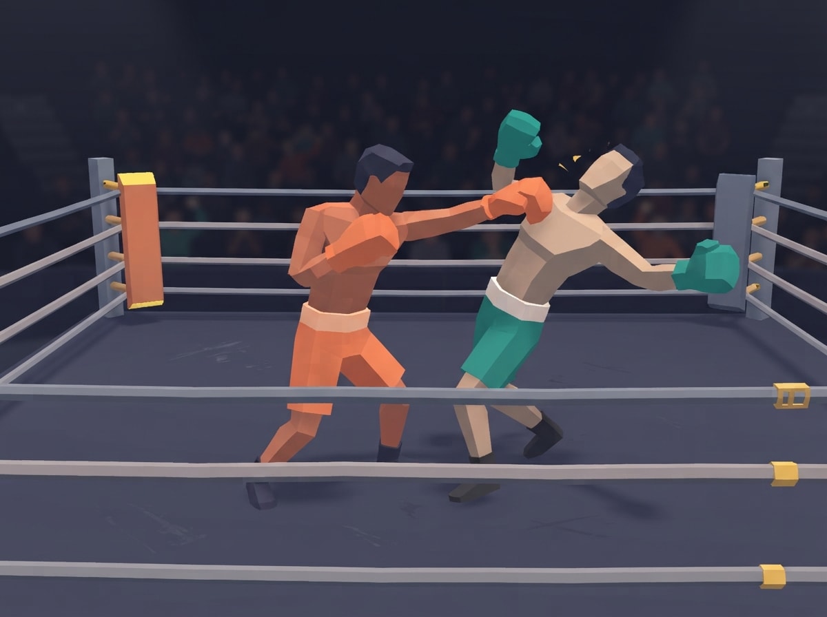 Chunky low-poly
