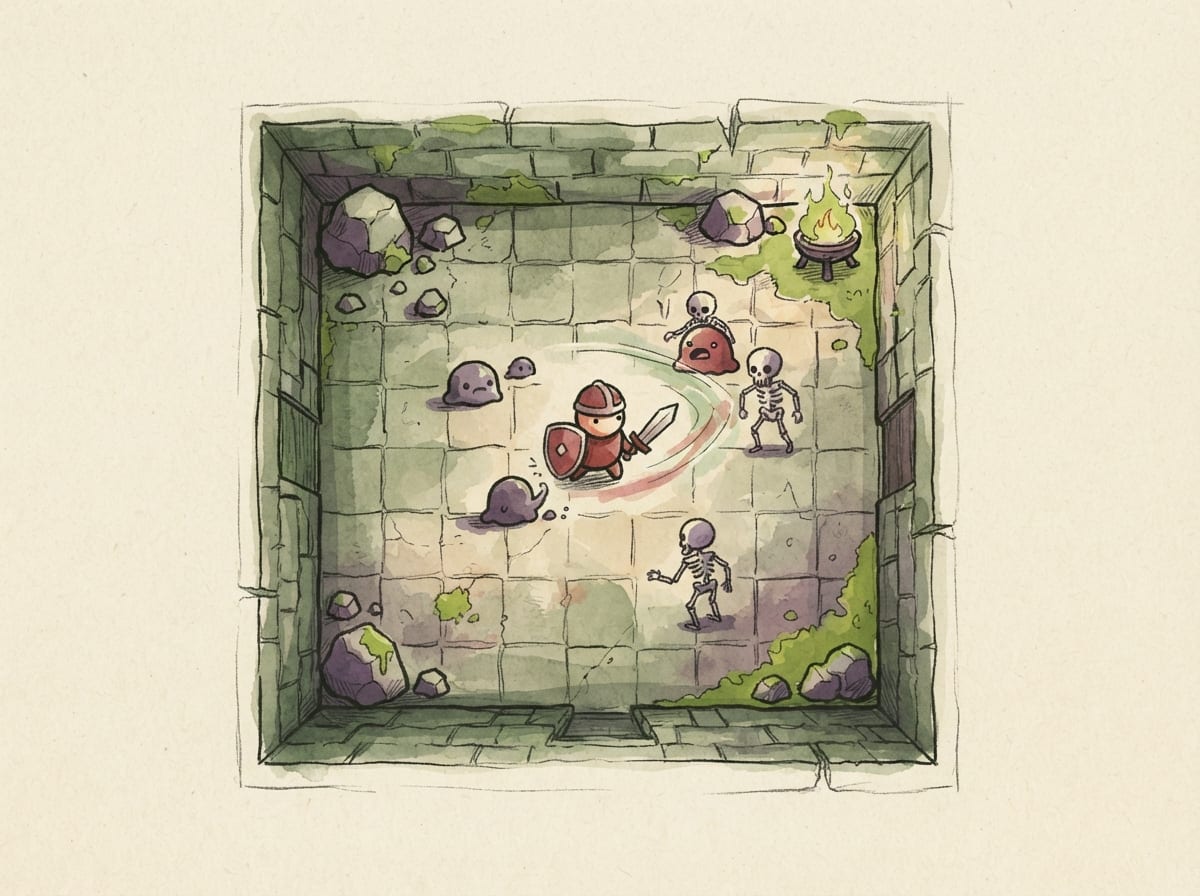 Hand-drawn