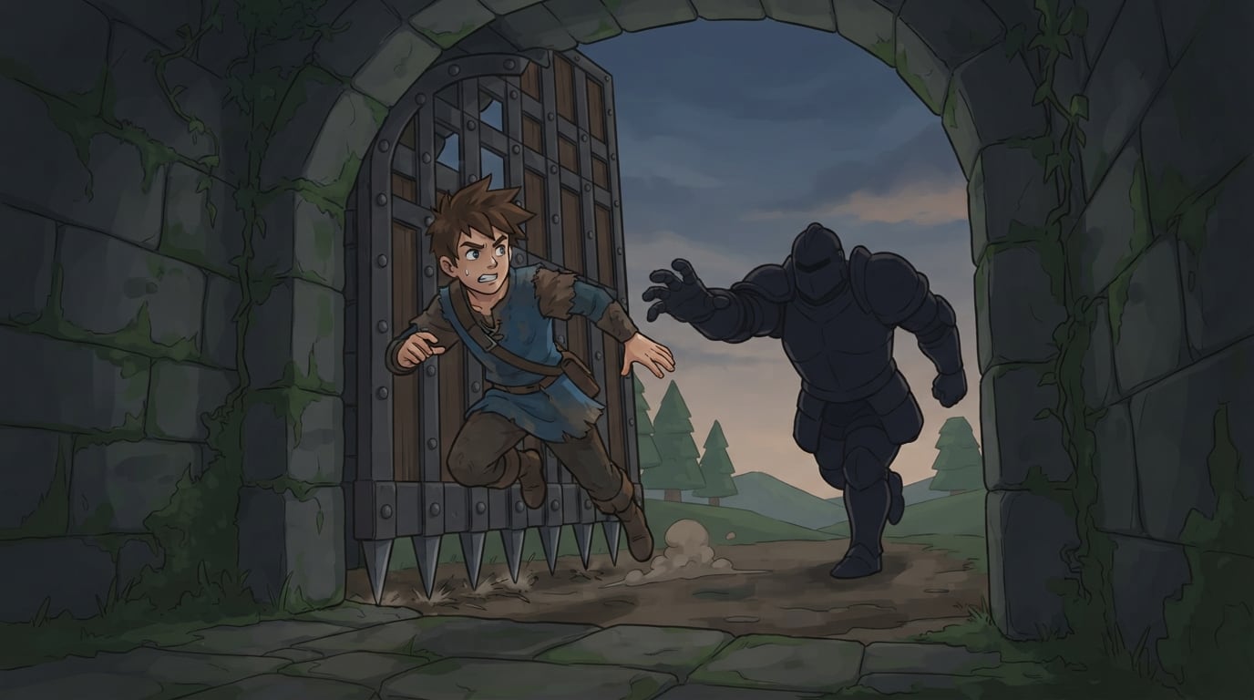 Escape just in time