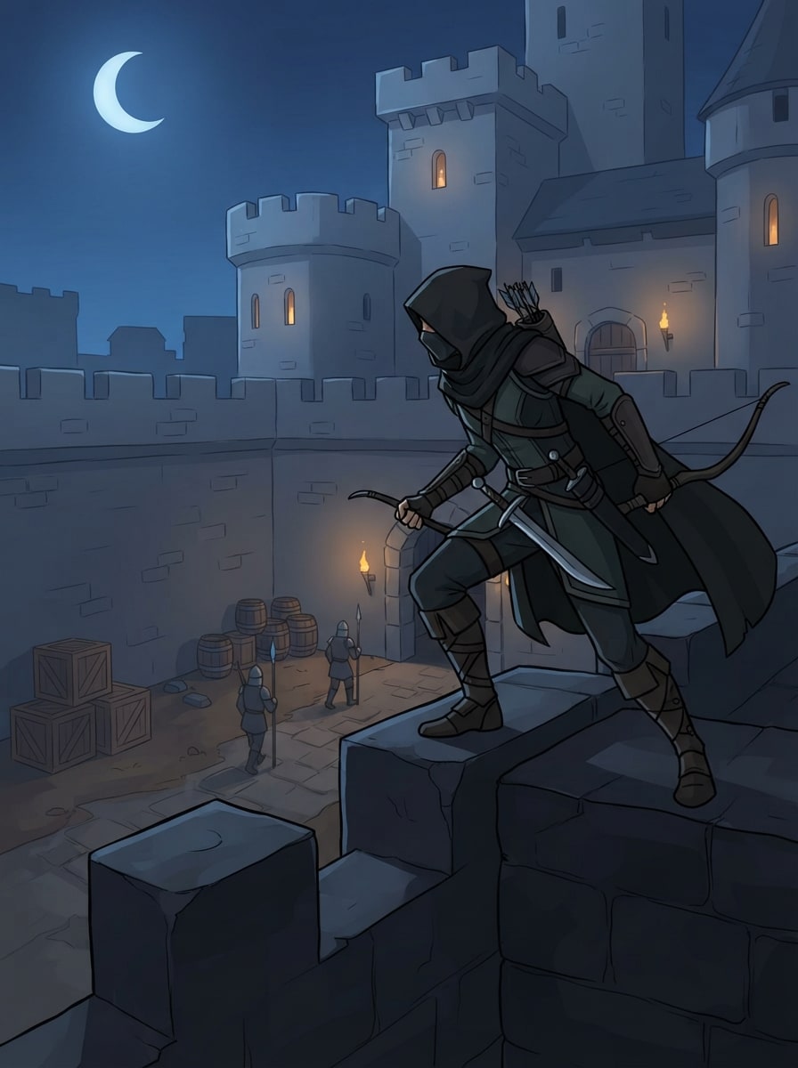 A sneaky hero
