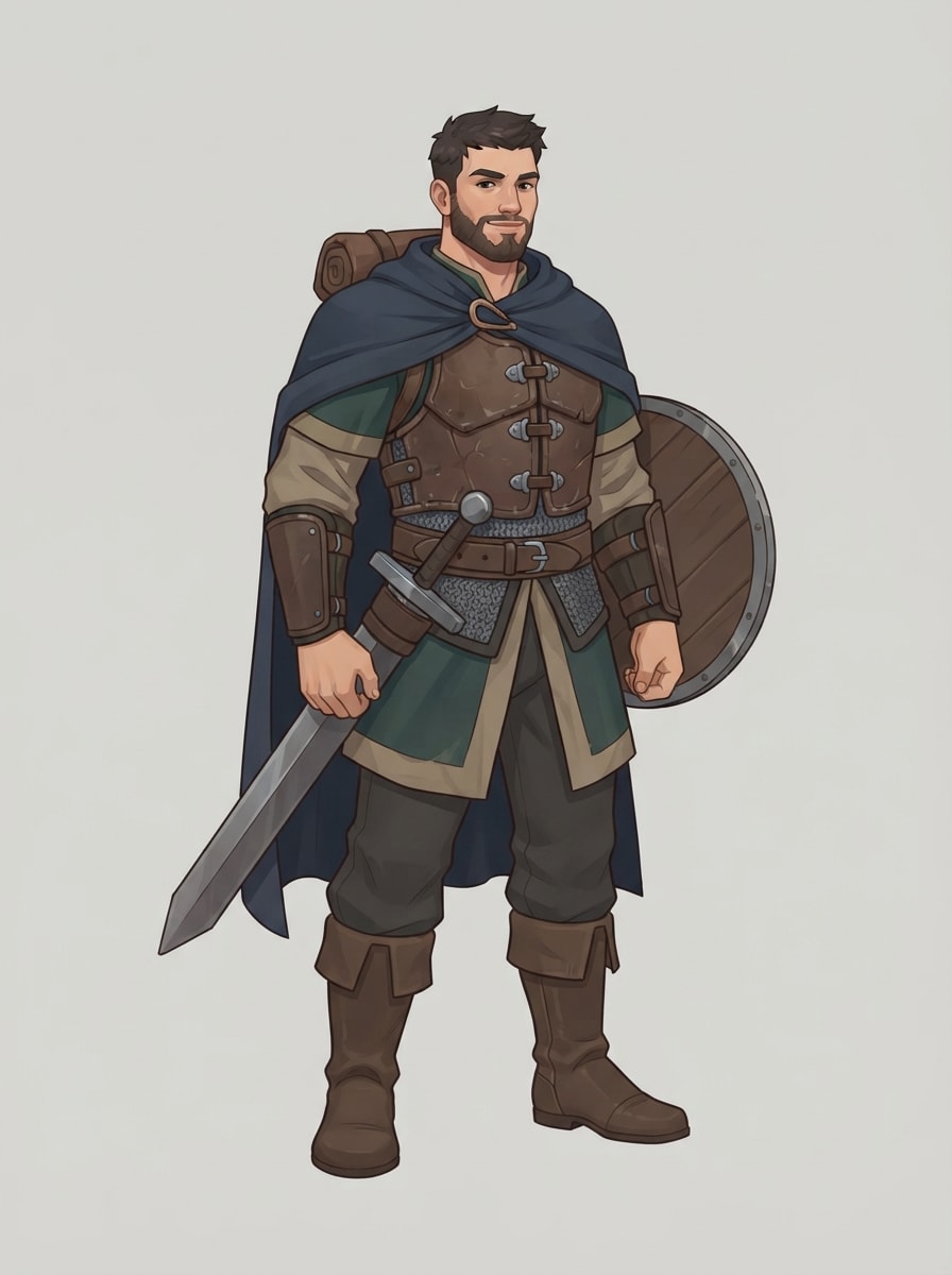 A strong hero