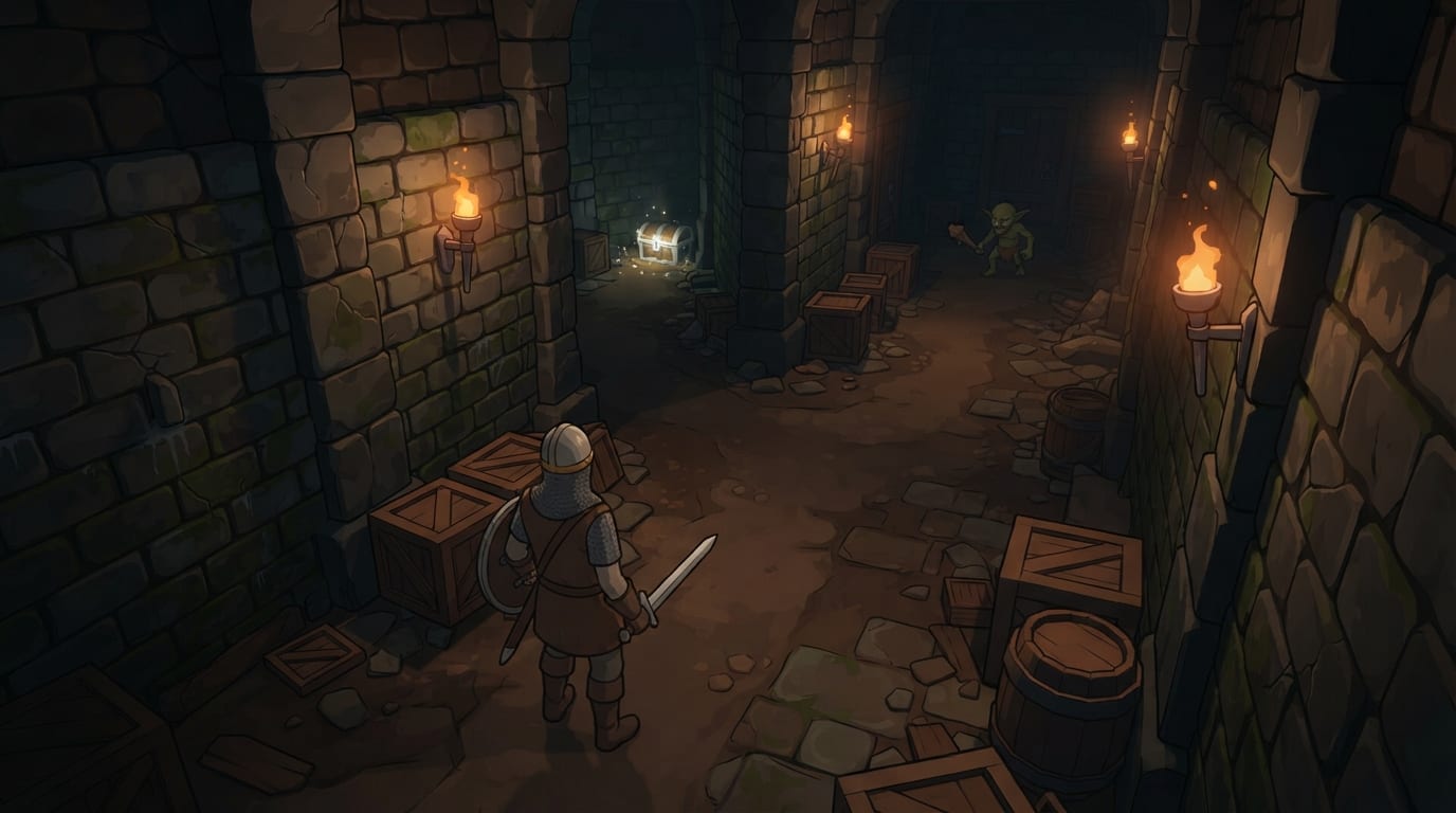 Tight dark halls