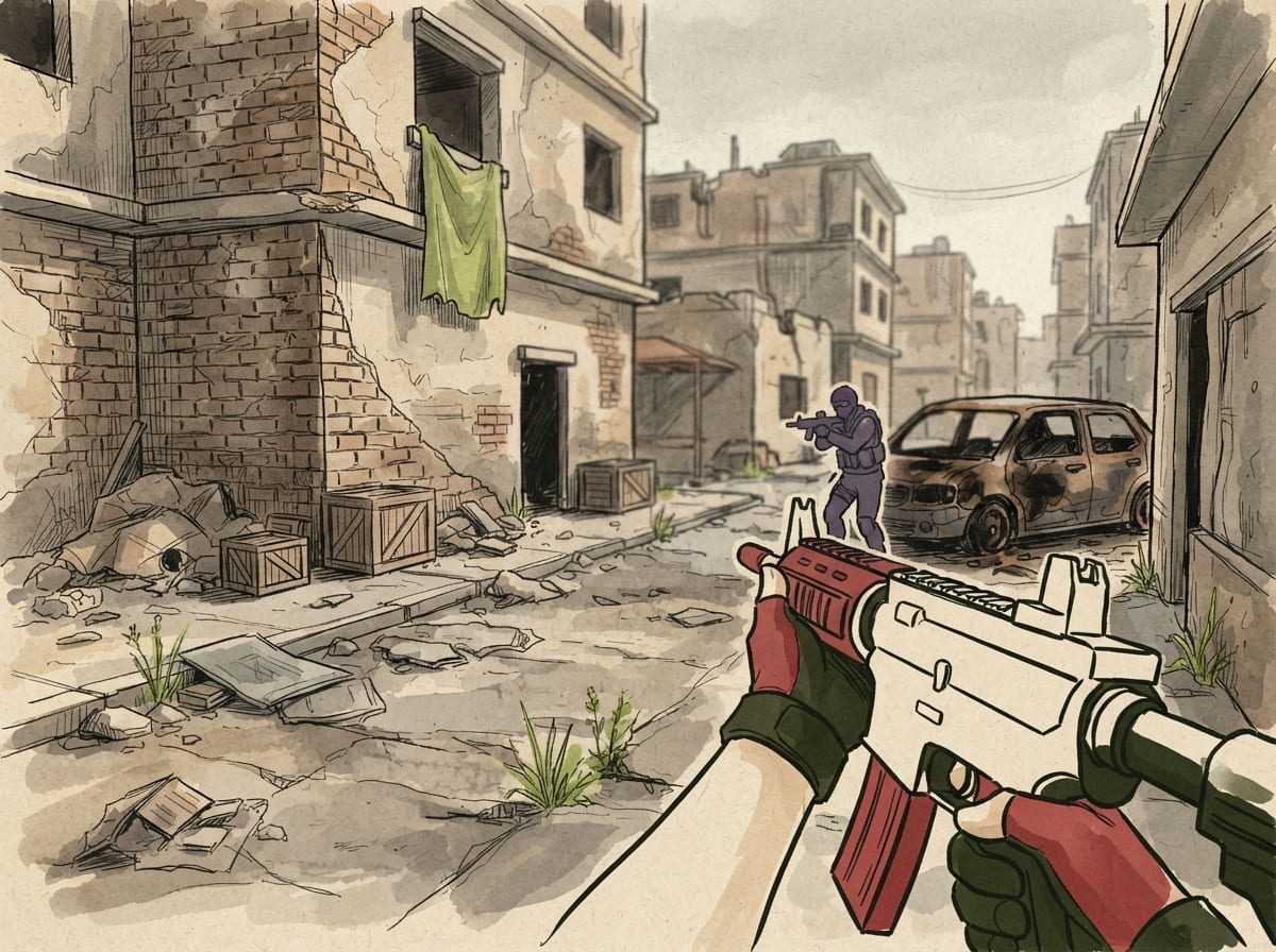 Hand-drawn