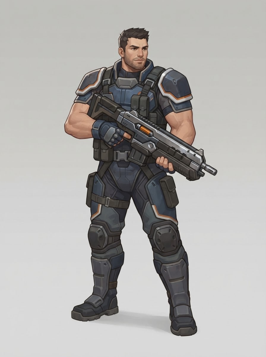 A strong hero