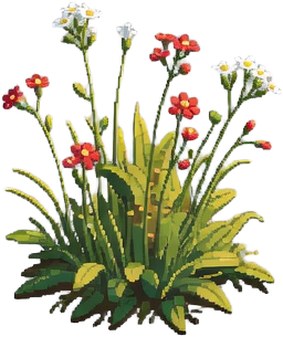Decal - Wildflower Clump