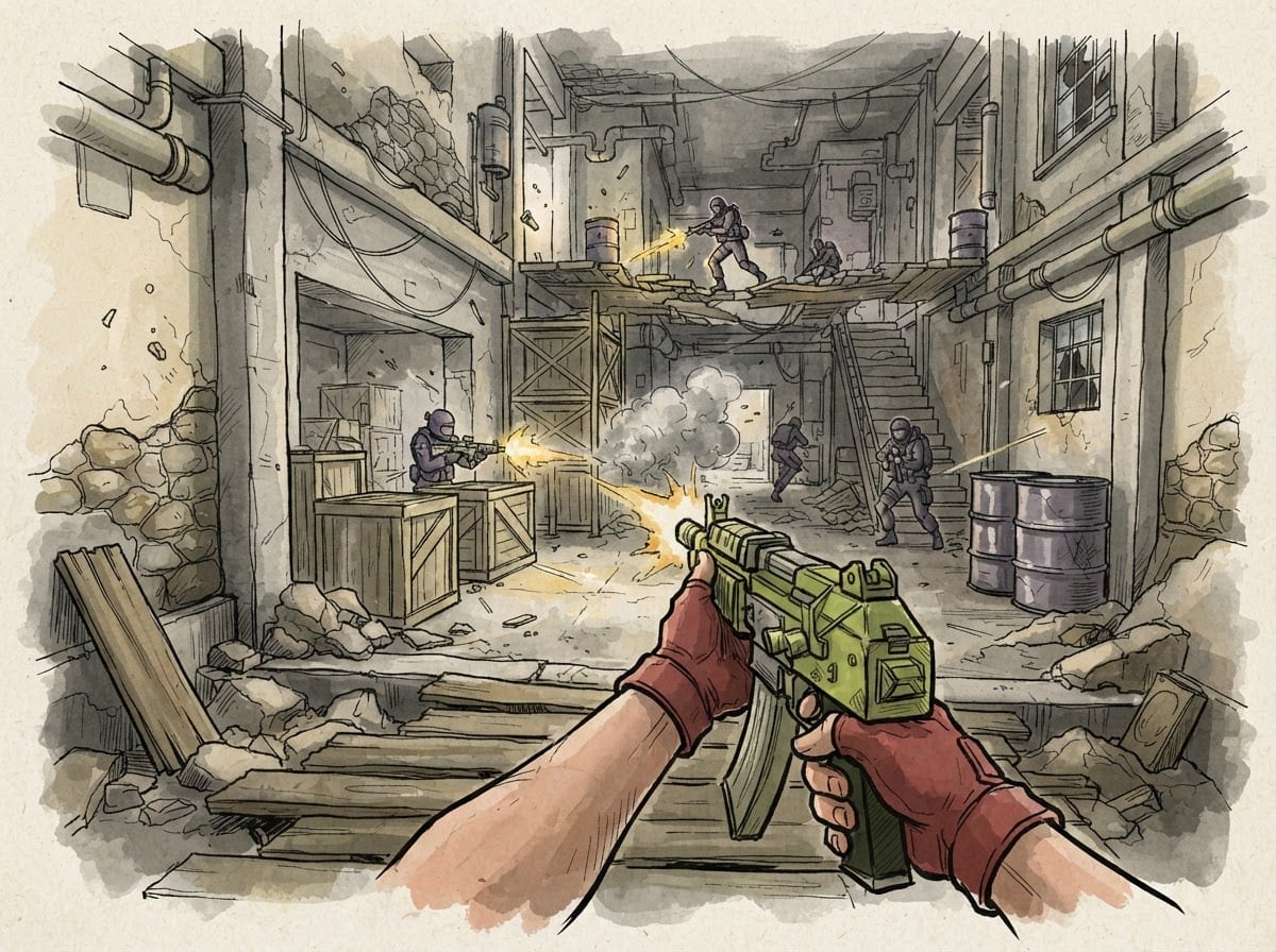 Hand-drawn