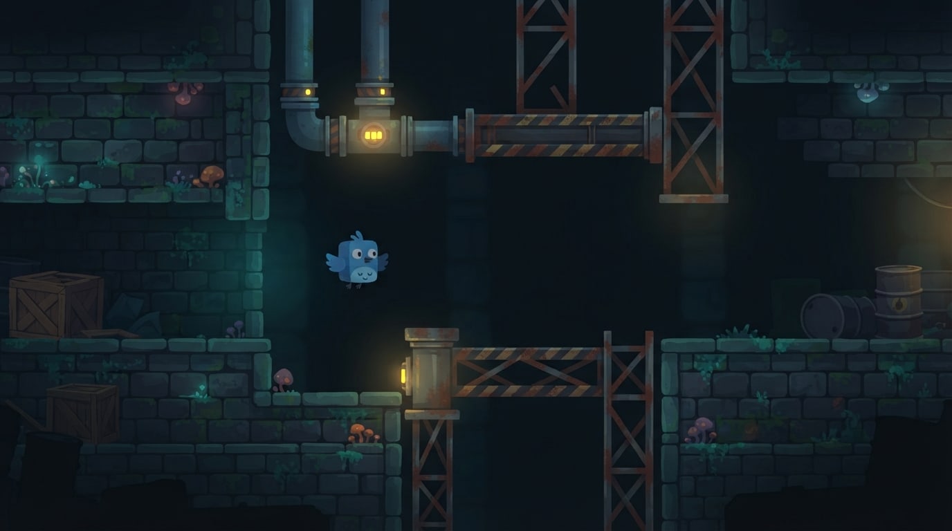 Tight dark halls