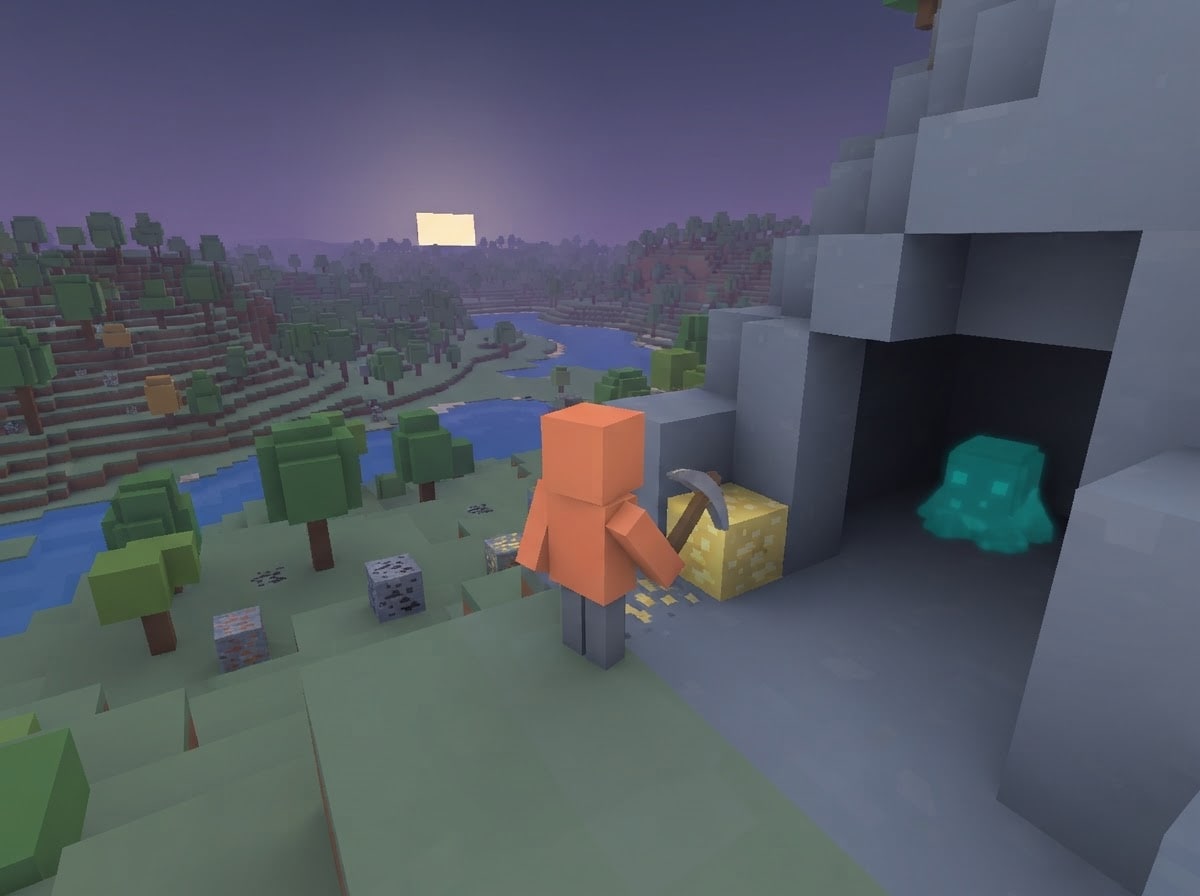 Chunky low-poly