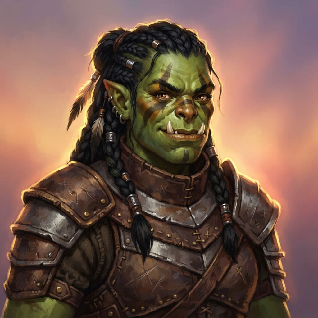 Orc portrait