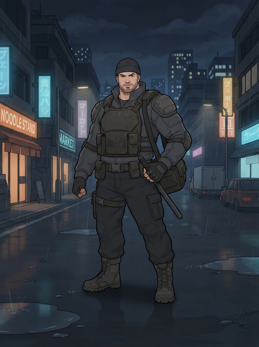 A strong hero