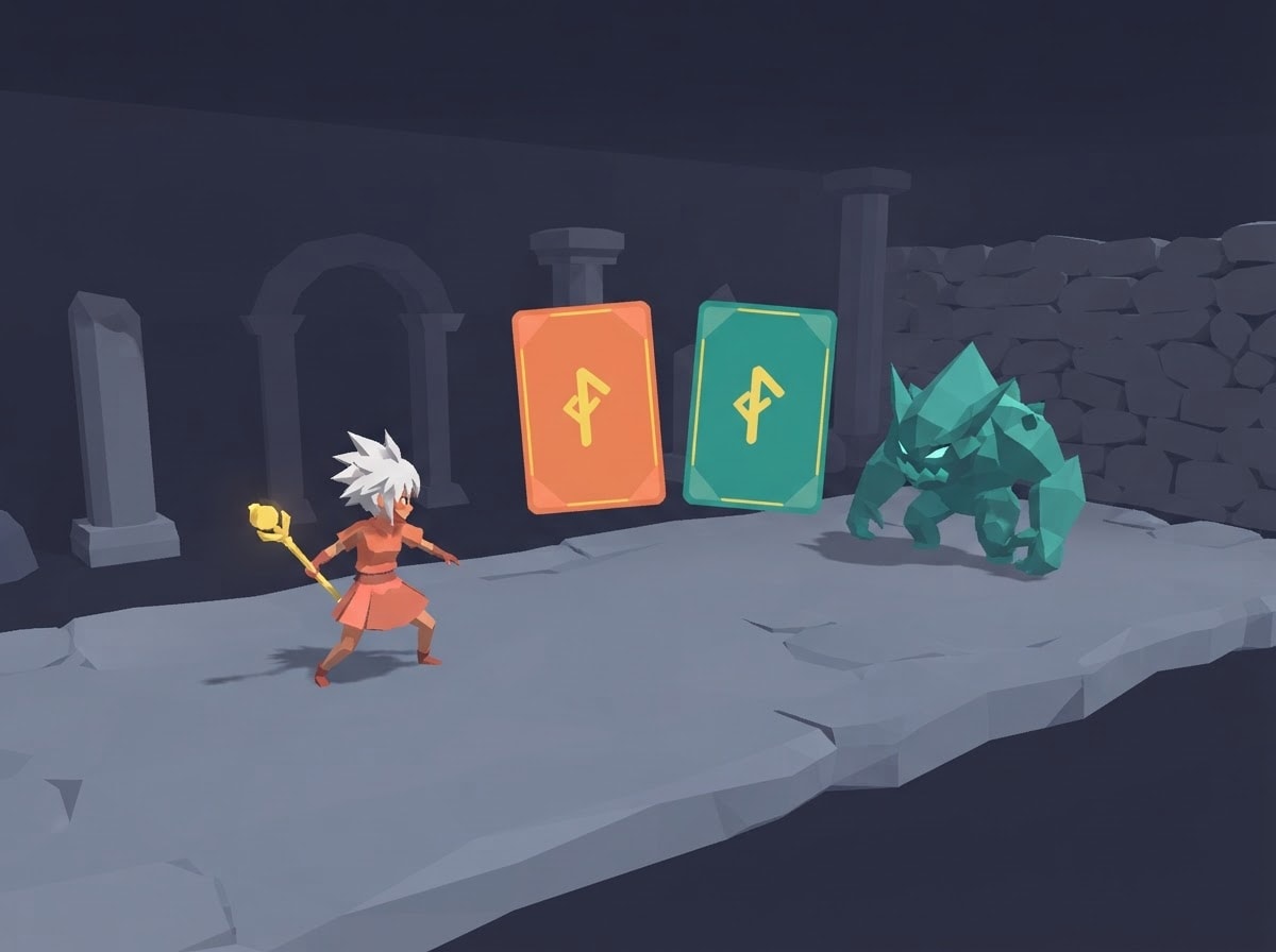 Chunky low-poly