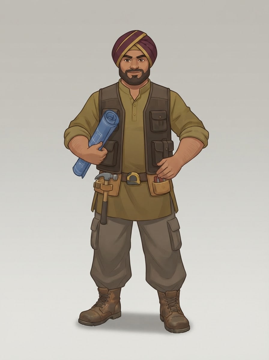 A strong hero