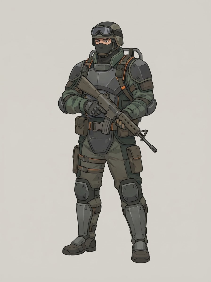 A strong hero