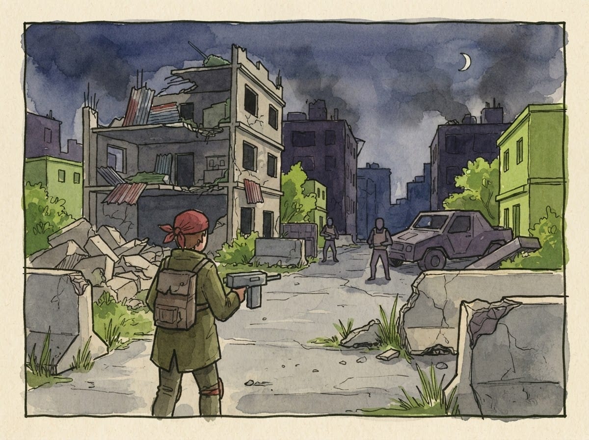 Hand-drawn