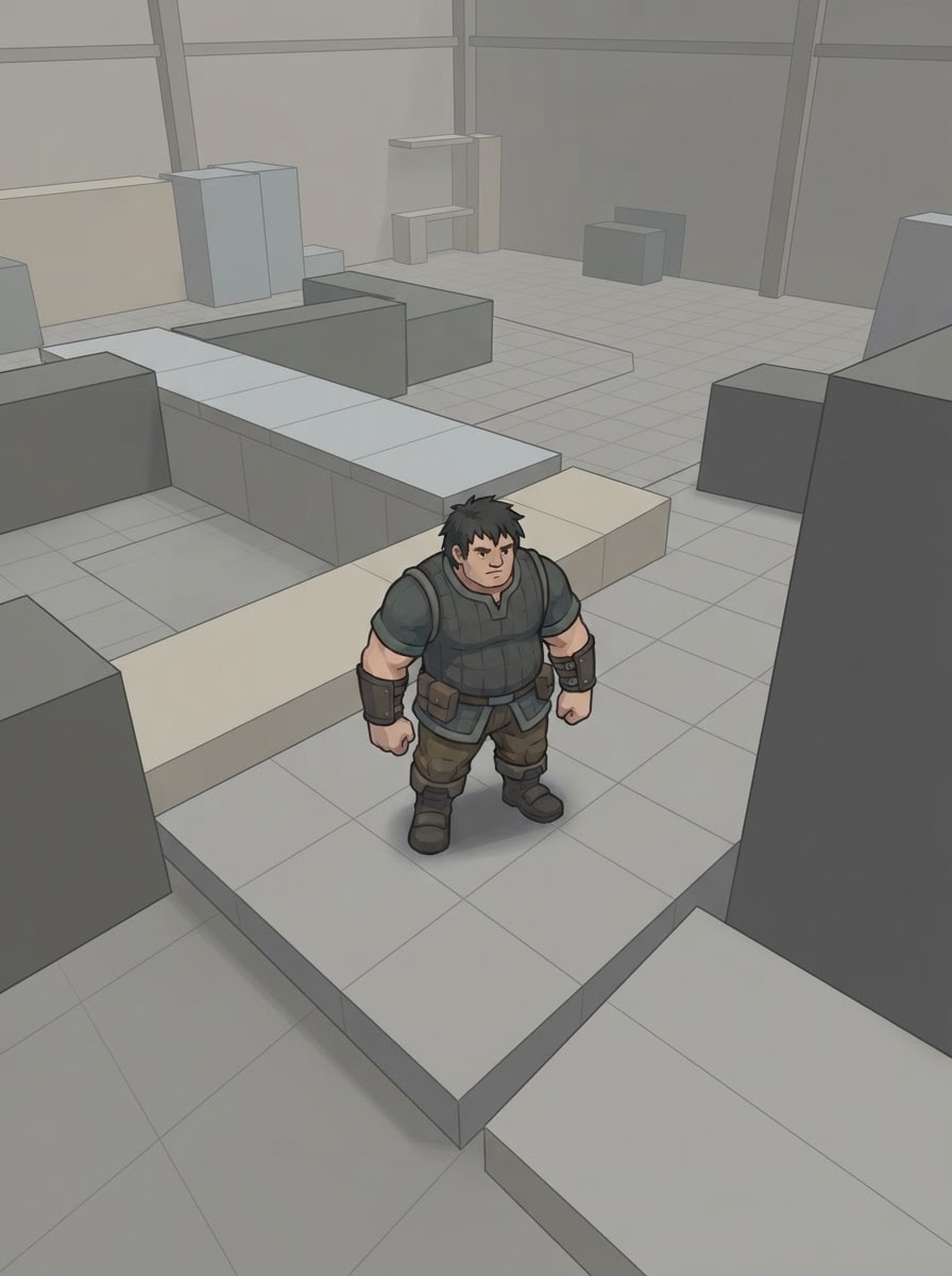 A strong hero