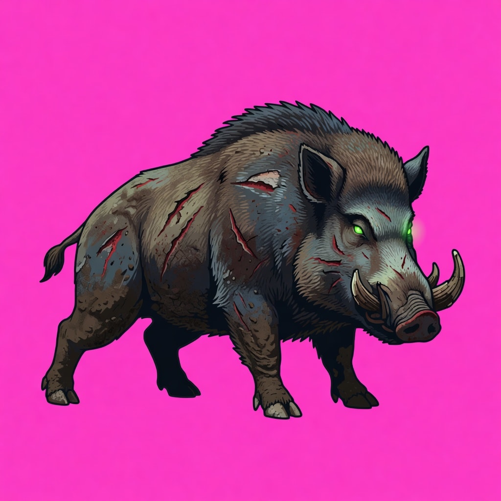 Giant Boar - Unit Figure