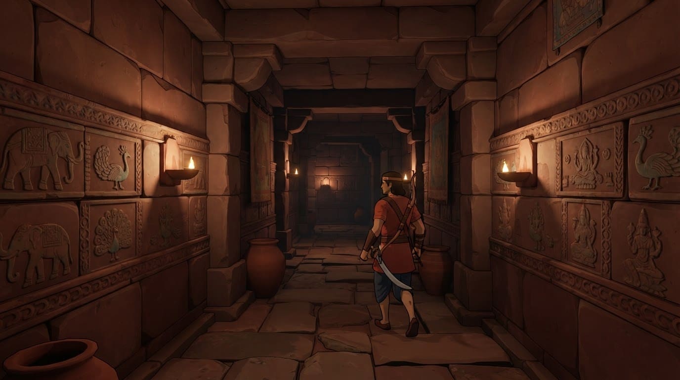 Tight dark halls