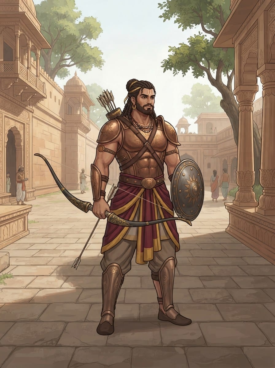 A strong hero