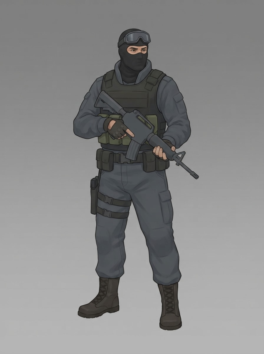 A strong hero