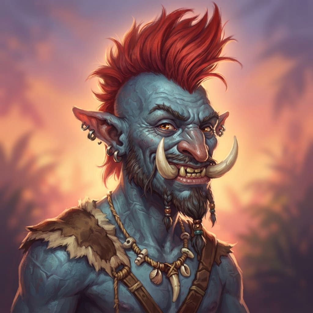 Troll portrait