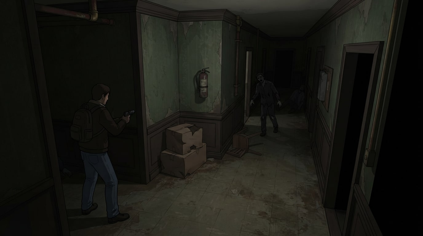 Tight dark halls