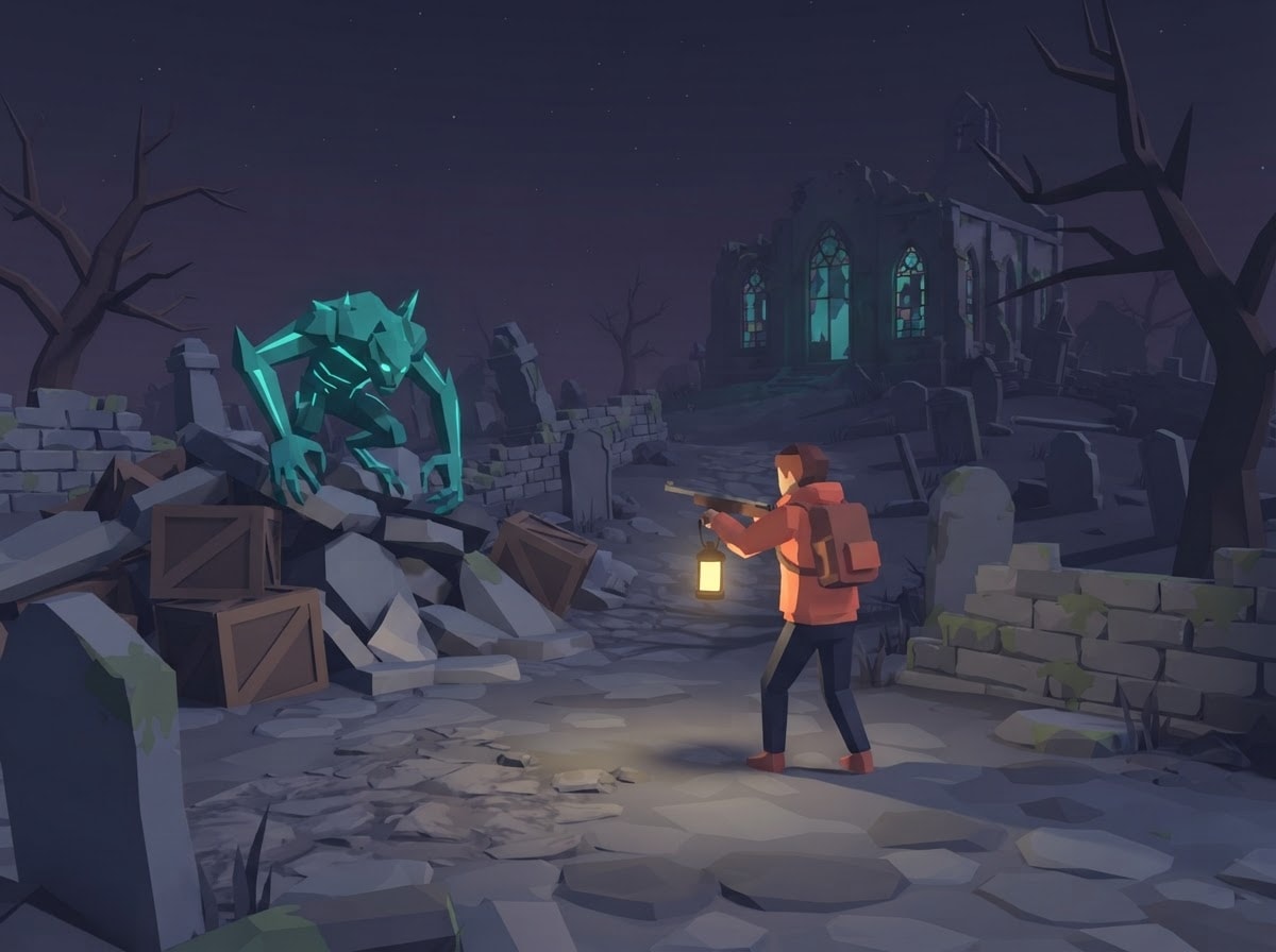 Chunky low-poly