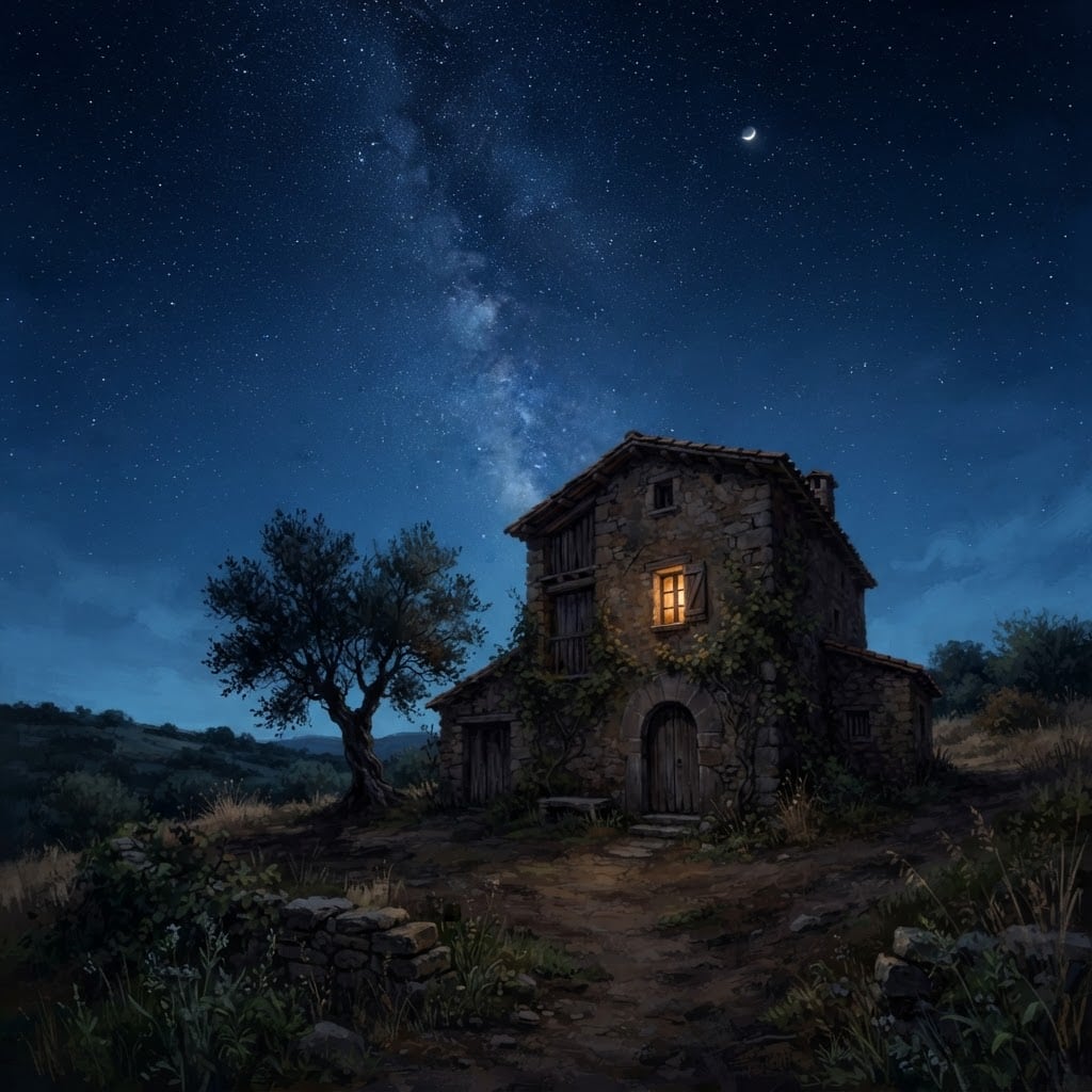 Image: Painterly illustration background for a romantic v