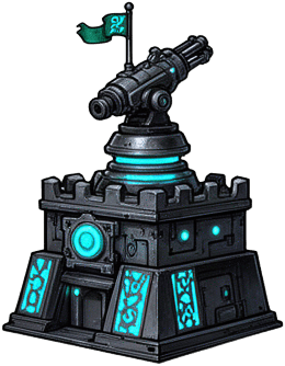 Cyberpunk Sentry Turret