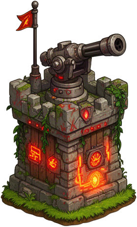 Fantasy Sentry Turret