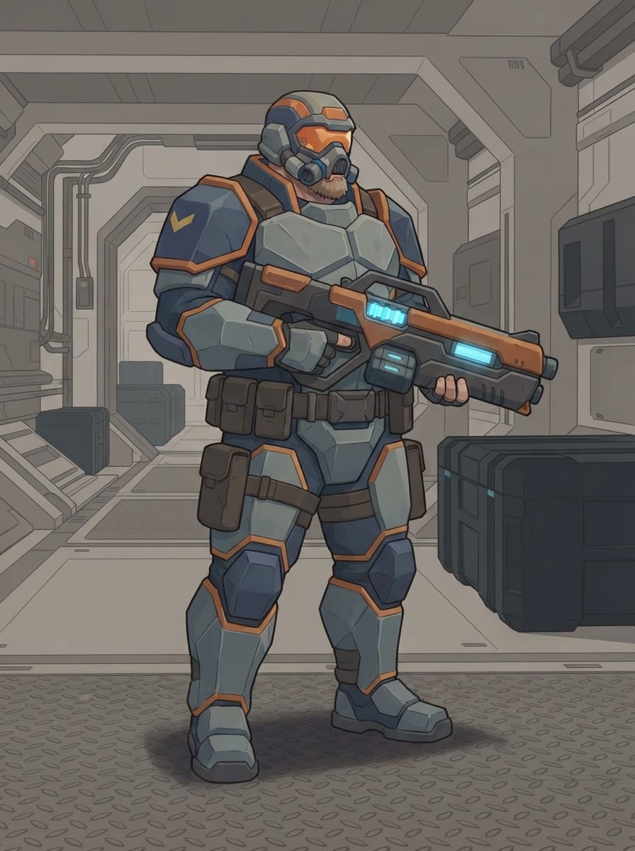 A strong hero