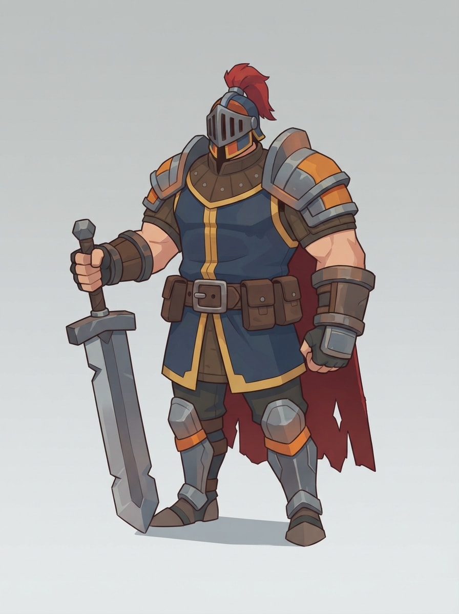 A strong hero