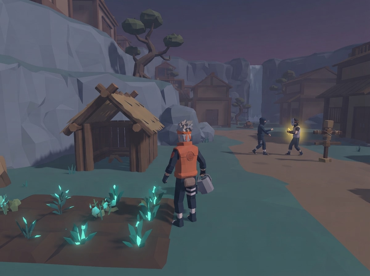 Chunky low-poly