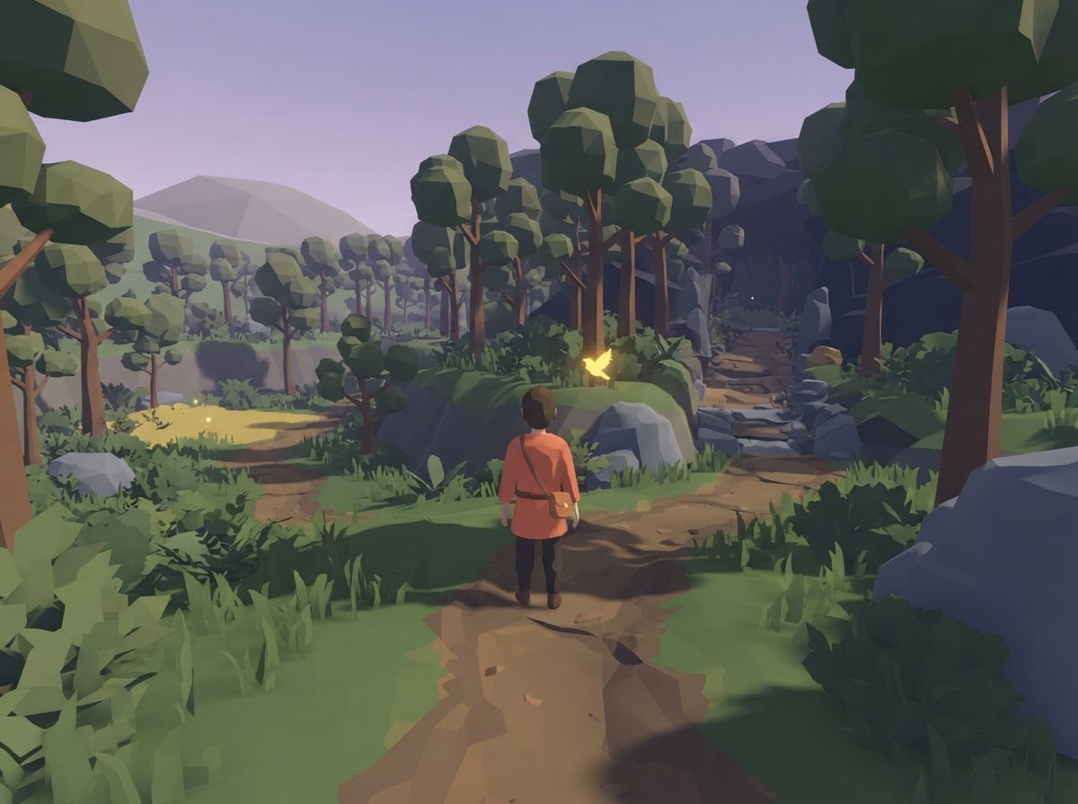 Chunky low-poly