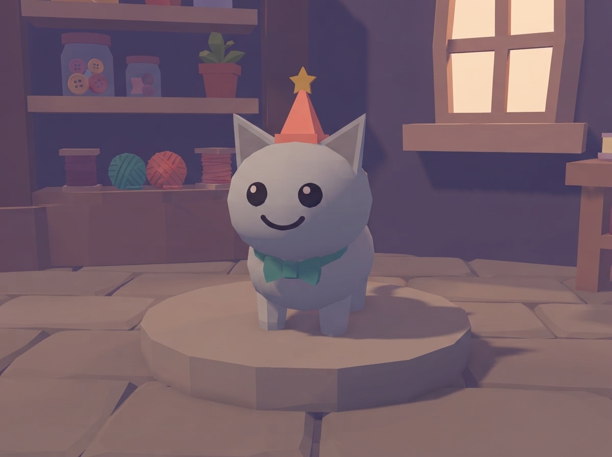 Chunky low-poly
