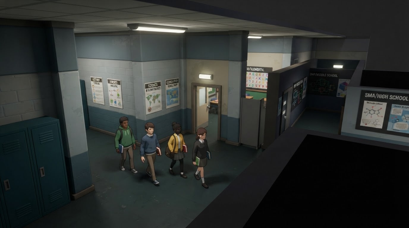 Tight dark halls