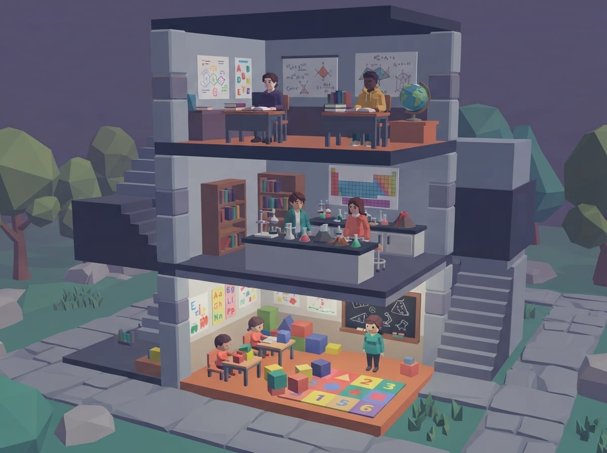 Chunky low-poly