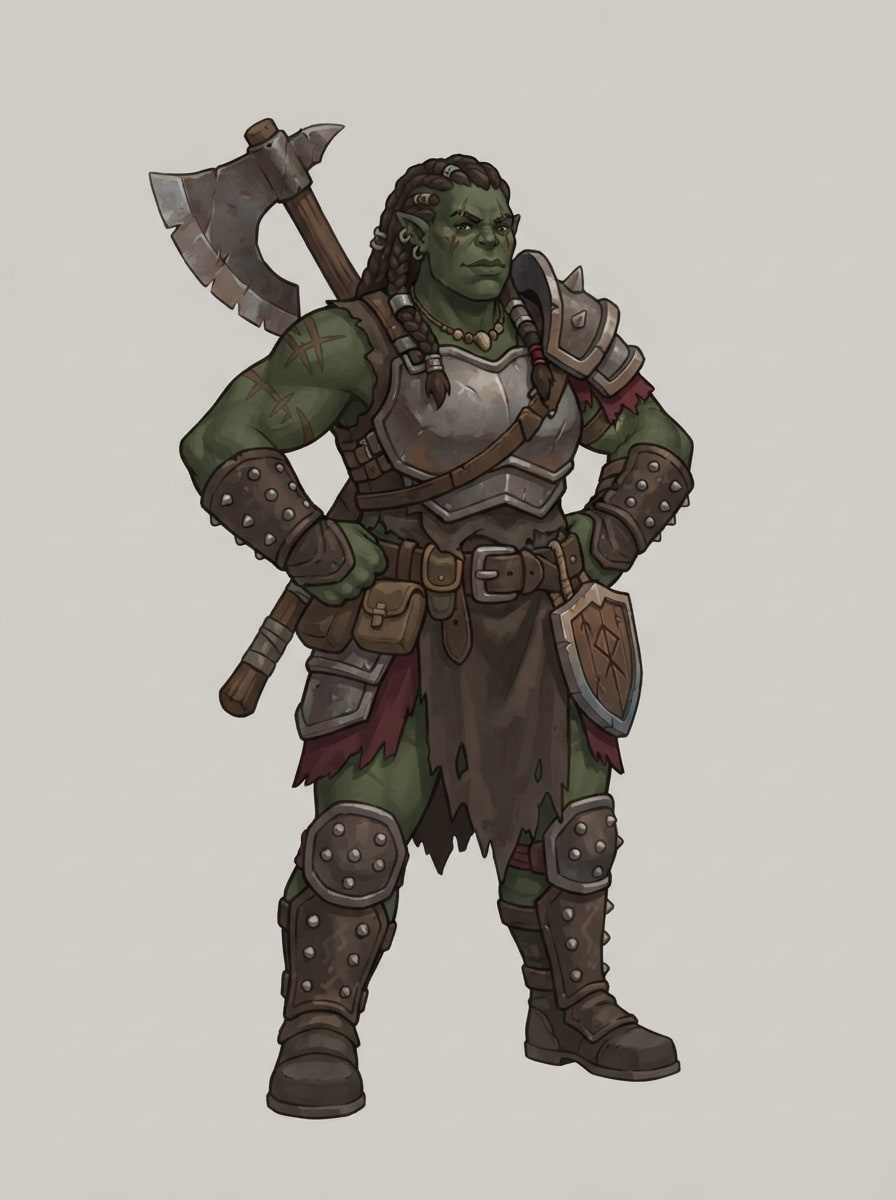 A strong hero