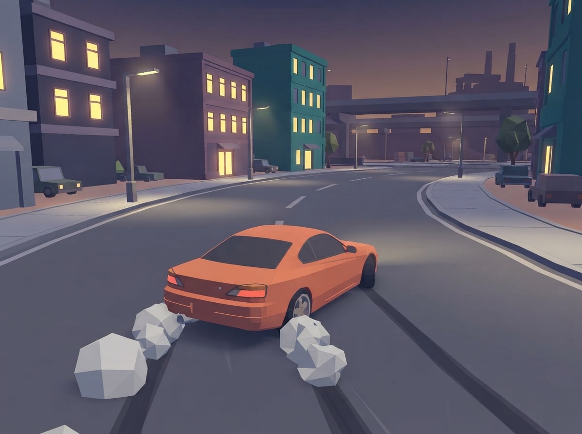 Chunky low-poly
