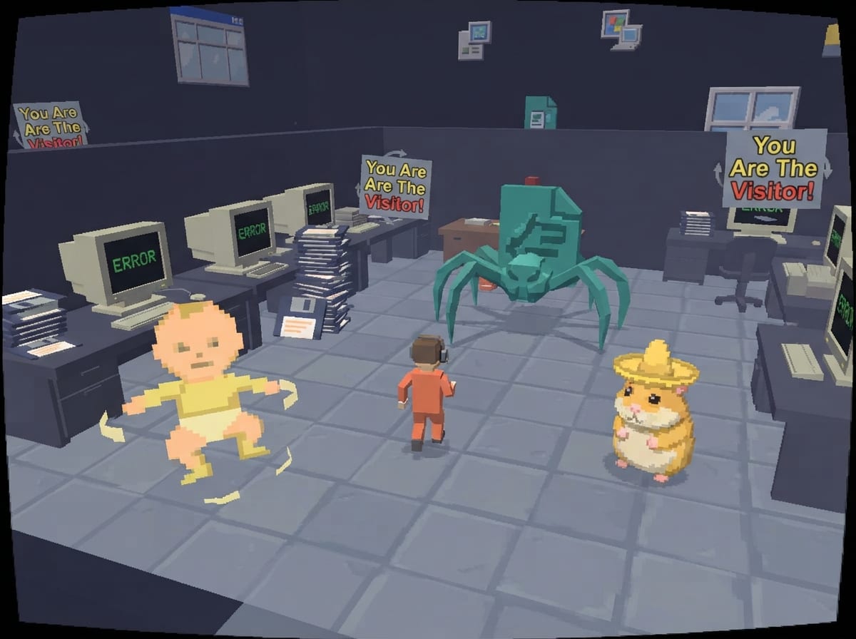 Chunky low-poly