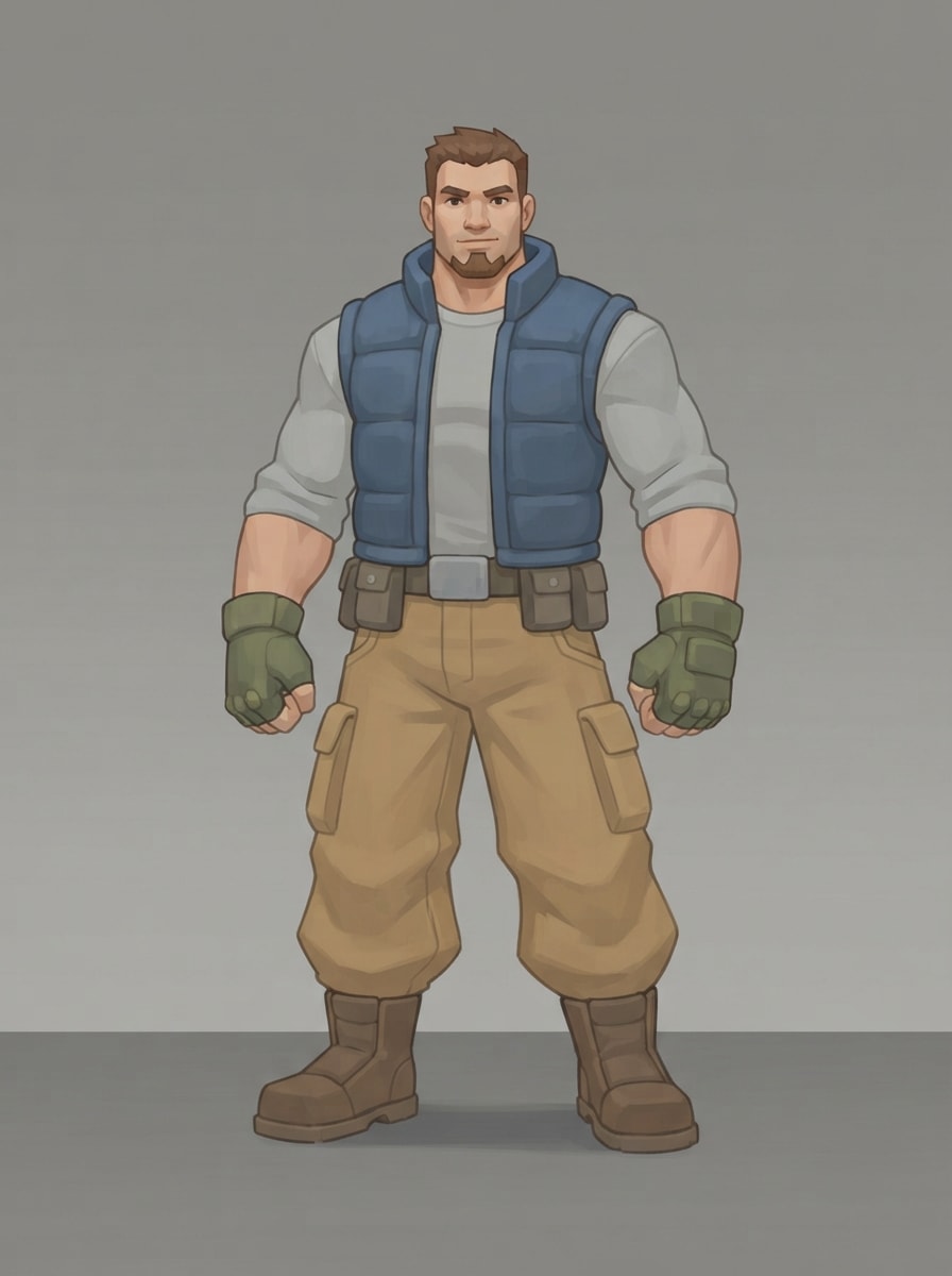 A strong hero