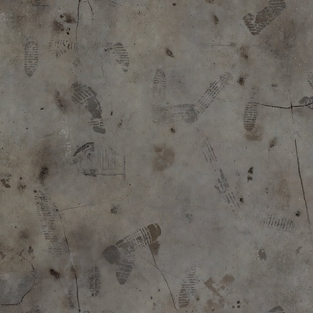 Concrete floor