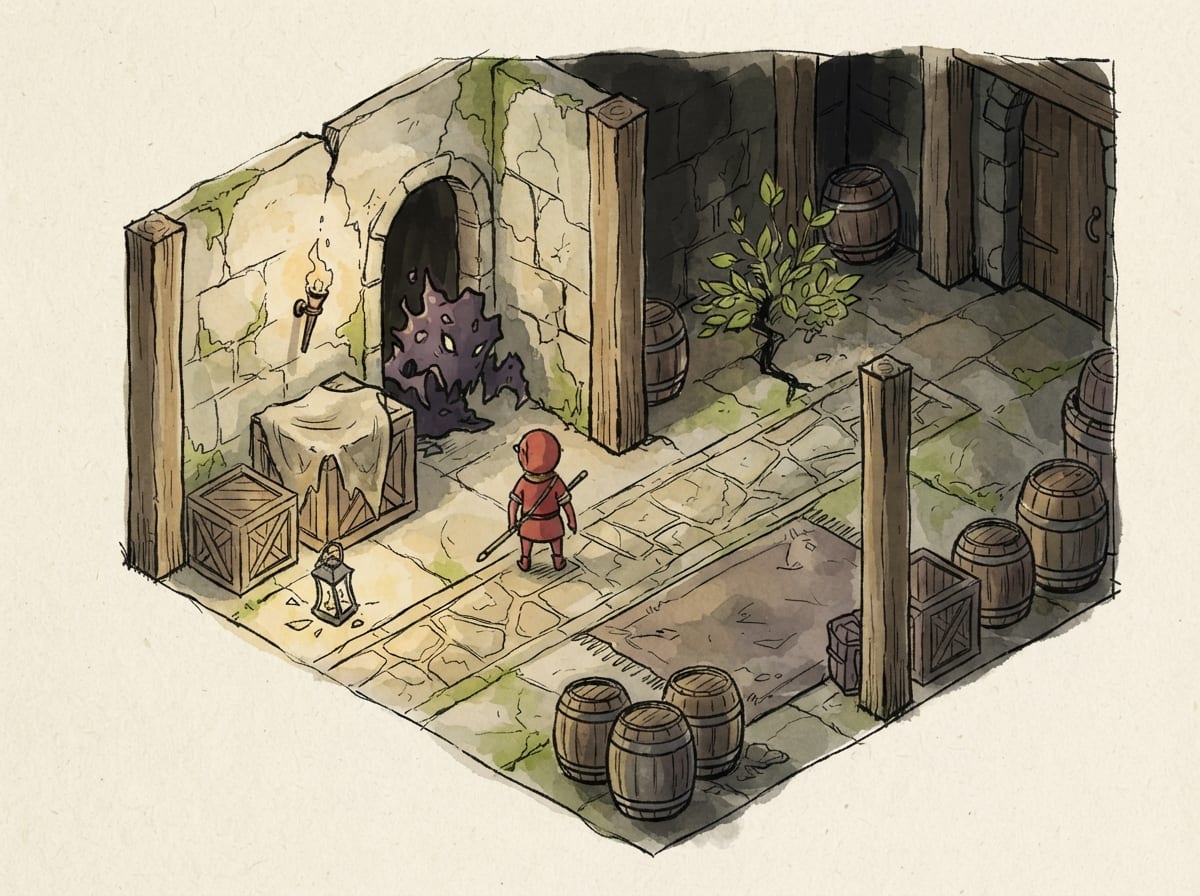 Hand-drawn