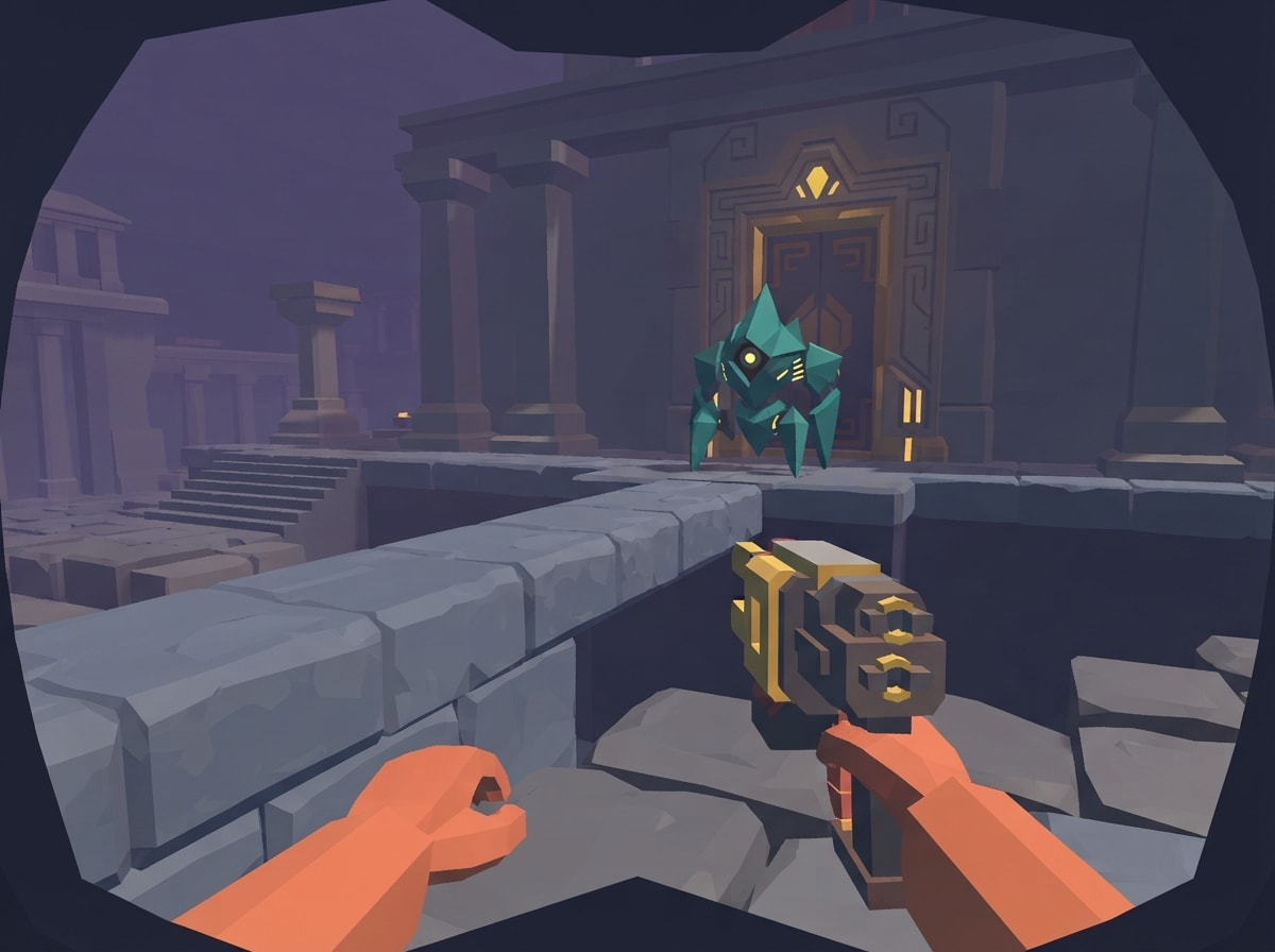 Chunky low-poly