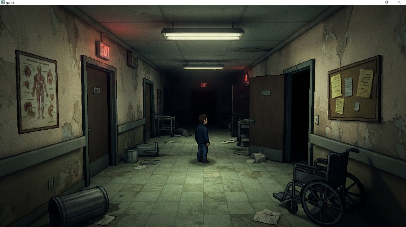 Tight dark halls