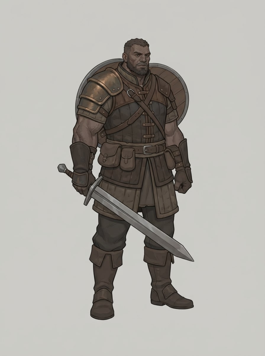 A strong hero