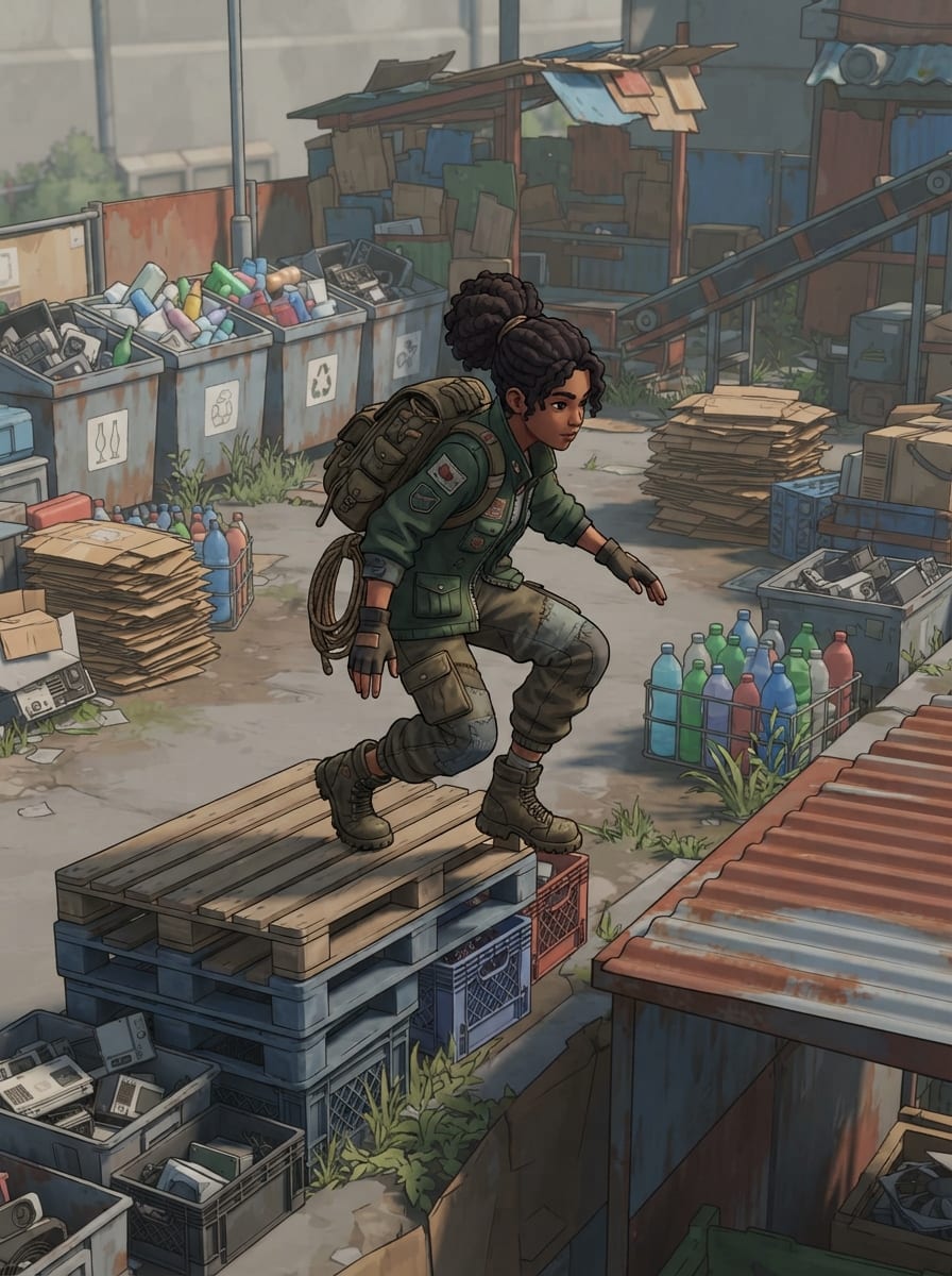 A sneaky hero