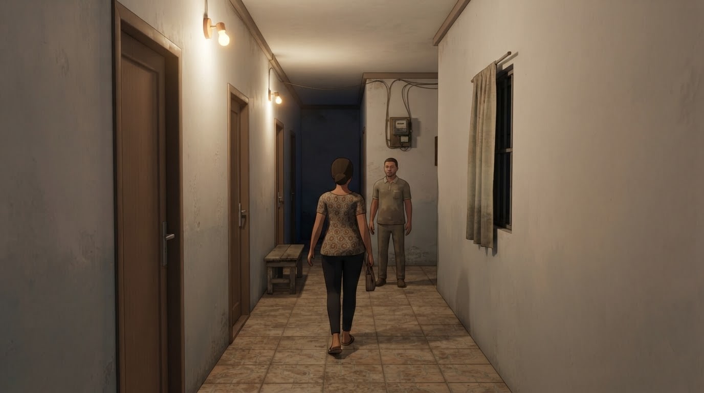 Tight dark halls