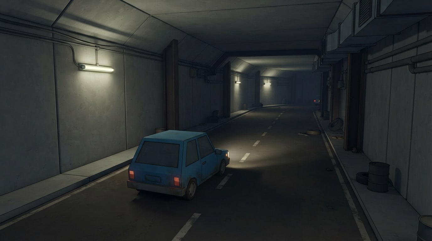 Tight dark halls