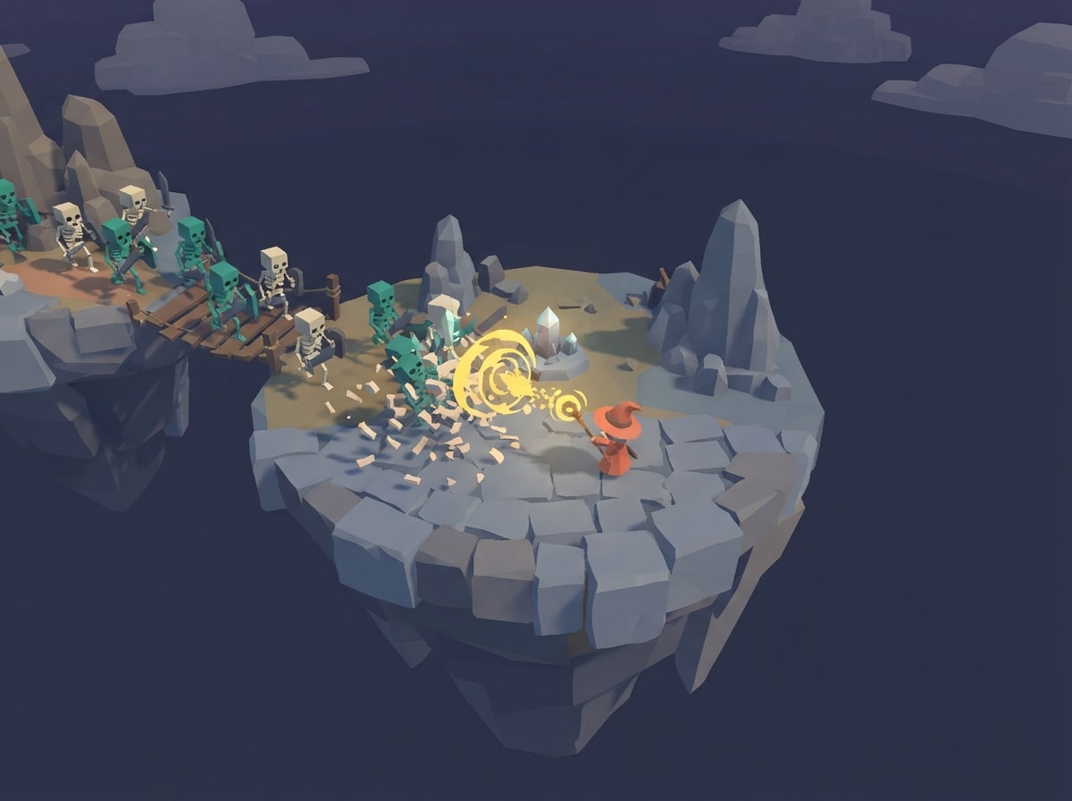 Chunky low-poly